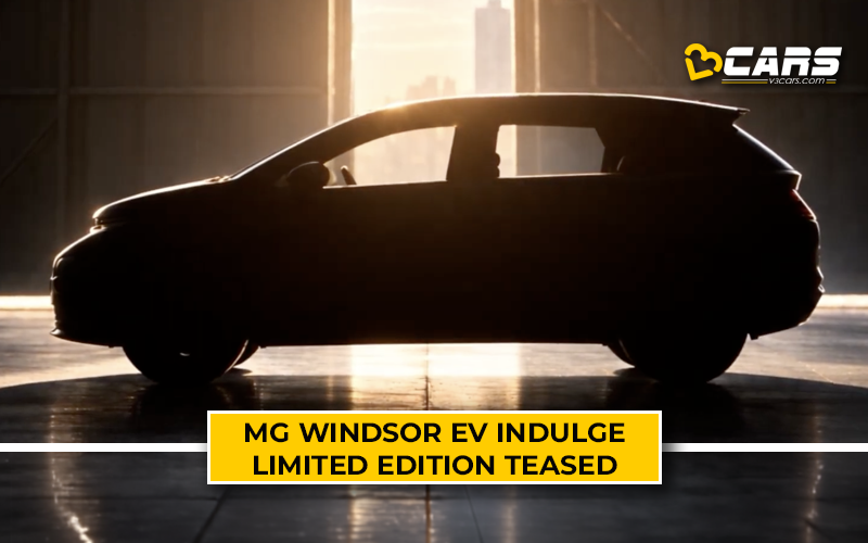 2026 MG Windsor EV Indulge Edition Teased: What We Know So Far