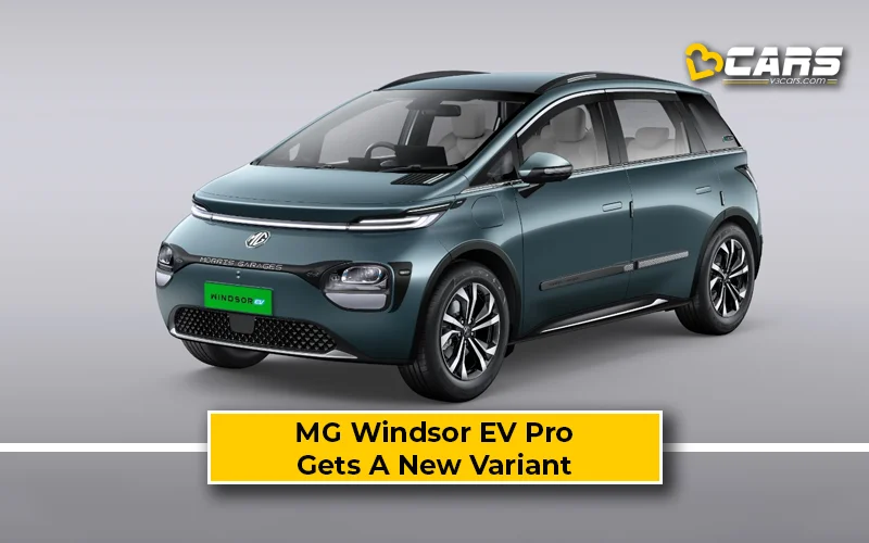 2025 MG Windsor EV Exclusive Pro Launched At Rs. 17.25 Lakh