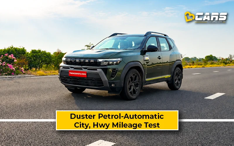 Renault Duster Turbo Petrol-AT Actual City, Highway Mileage Test