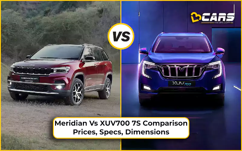 Jeep Meridian Vs Mahindra XUV700 7S