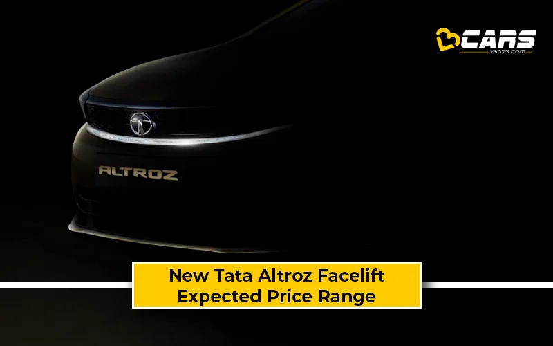 2025 Tata Altroz Facelift Expected Price Range In India