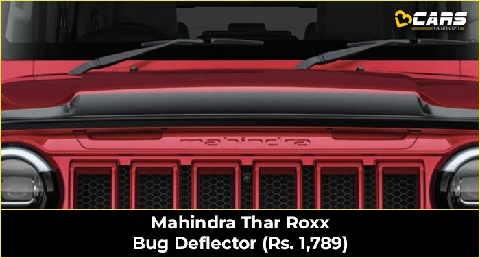 Mahindra Thar Roxx Bug Deflector
