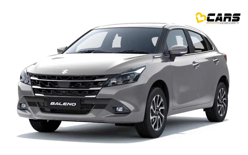  2026 Maruti Baleno Facelift Silver Colour