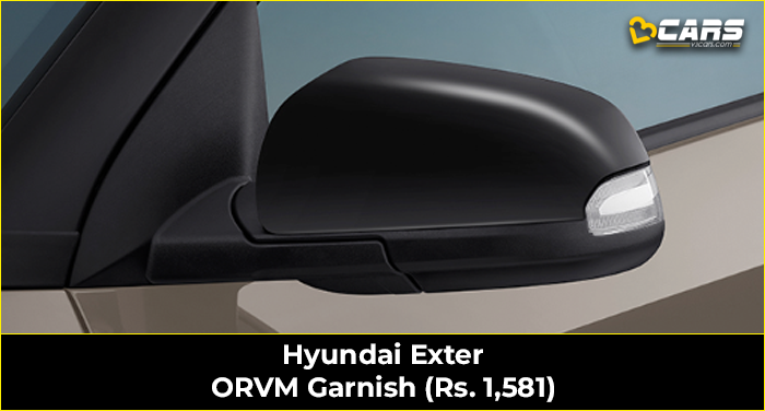Hyundai Exter ORVM Garnish (Rs. 1,581)