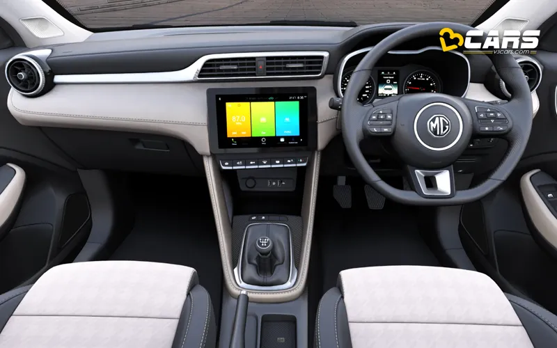 MG Astor Dashboard