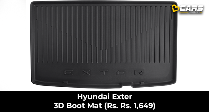 Hyundai Exter 3D Boot Mat (Rs. Rs. 1,649)