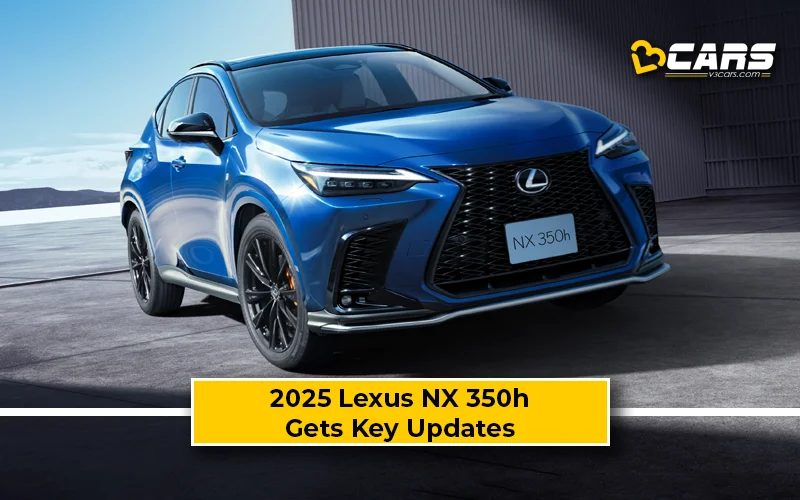 Lexus NX 350h Updated With Quieter Cabin And New Colours