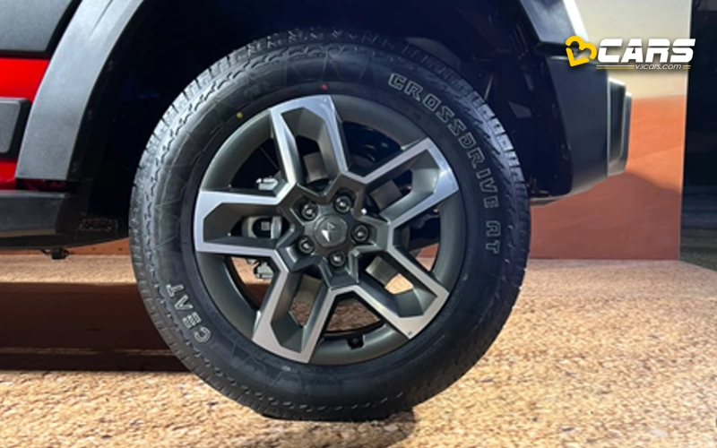 2026 Mahindra Thar OG Alloy Wheels