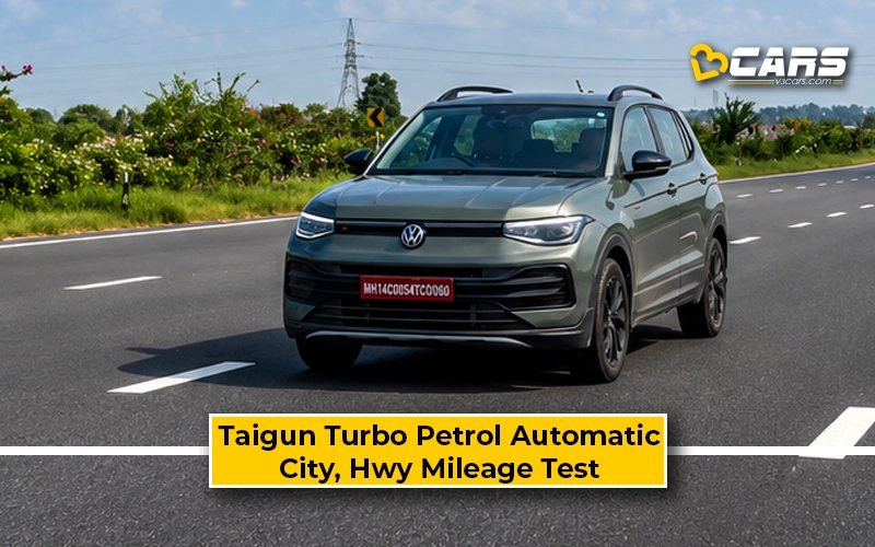 Volkswagen Taigun 1.5L Petrol-AT Mileage Test - City & Highway