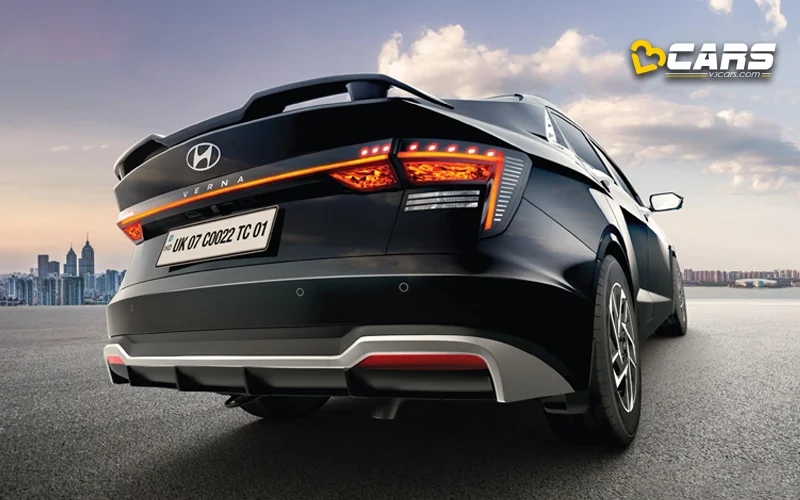 2026 Hyundai Verna Facelift Rear Exterior