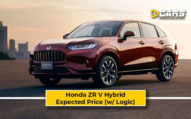 2026 Honda ZRV Price Expectation: With Logic