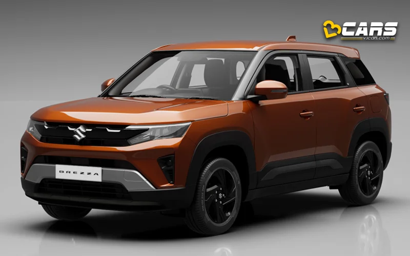 2026 Maruti Brezza Orange Colour