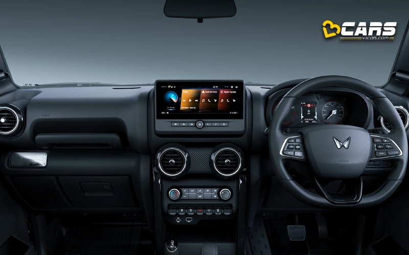 2026 Mahindra Thar OG Interior Design