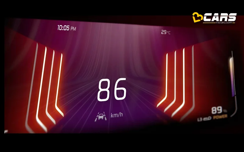 Mahindra BE 6 Sporteq Instrument Cluster