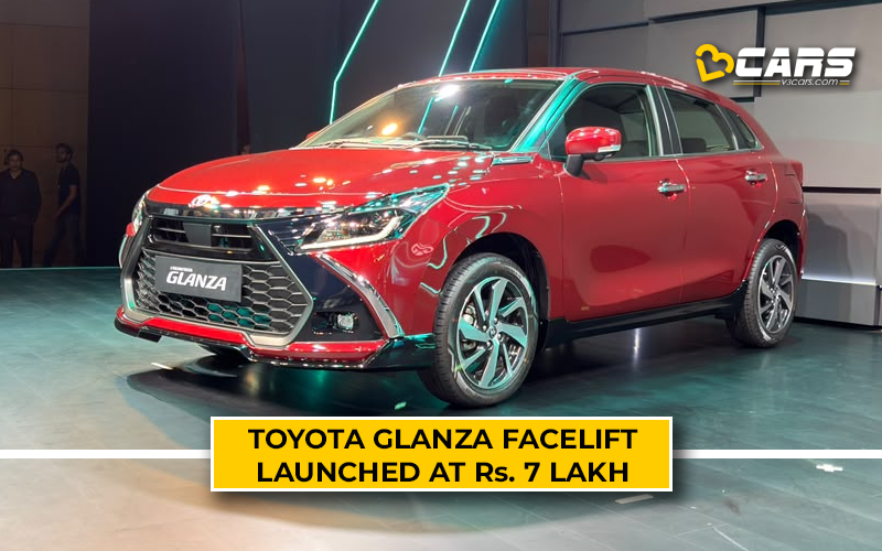 2026 Toyota Glanza Facelift Launched – Variant-Wise Prices