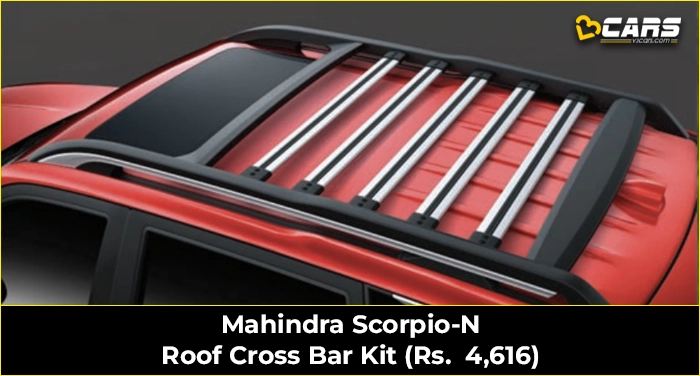 Mahindra Scorpio-N Roof Cross Bar Kit
