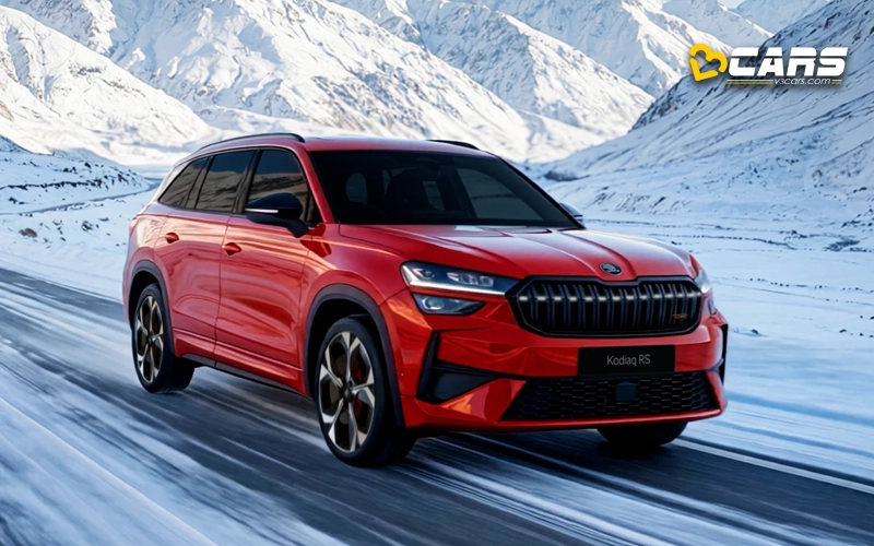 2026 Skoda Kodiaq RS Front Exterior Design
