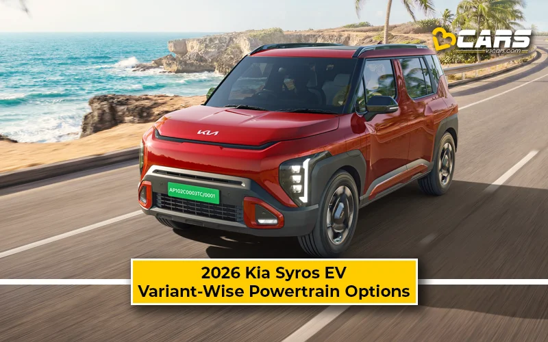 2026 Kia Syros EV Variant-Wise Powertrain Options