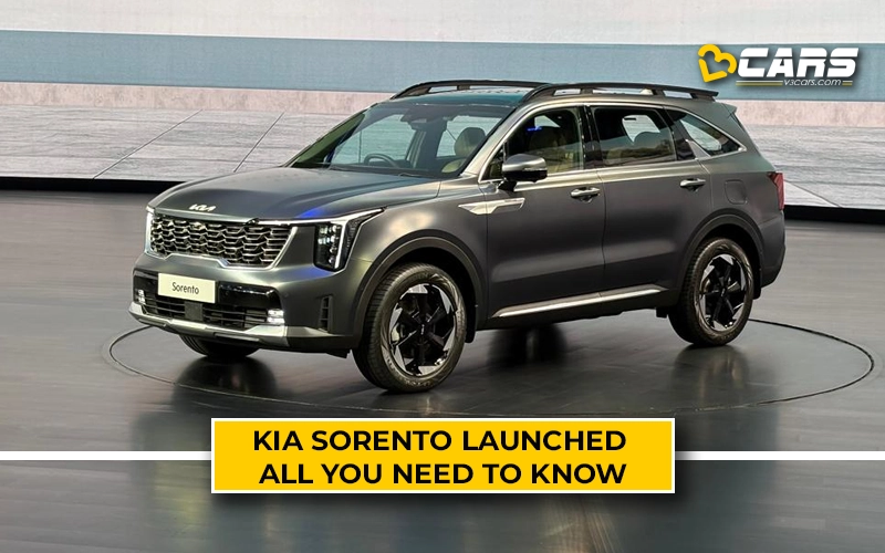 2026 Kia Sorento Launched – Prices, Top Highlights