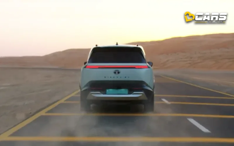 2026 Tata Sierra EV Rear Exterior Design