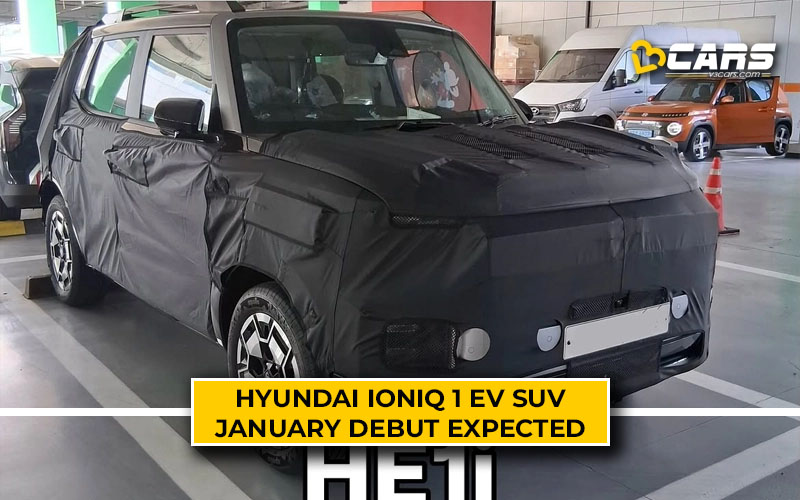 Hyundai Ioniq 1 EV Debut Expected In January 2027