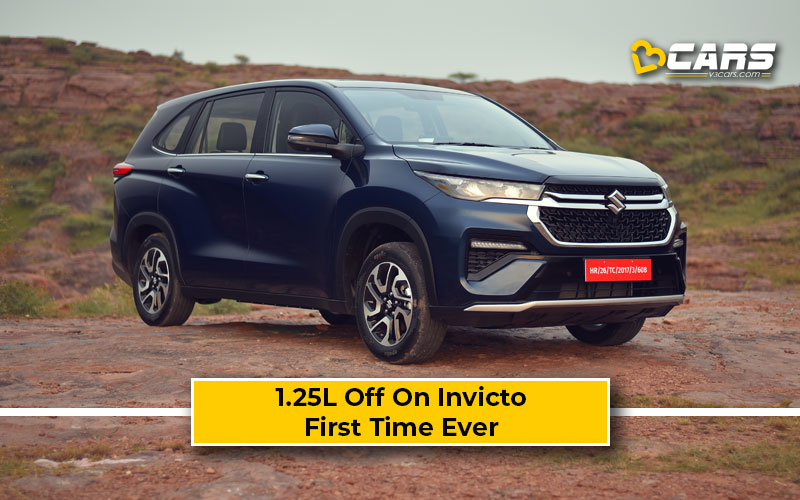 Maruti Invicto Gets Discounts For The First Time - ₹1.25 Lakh