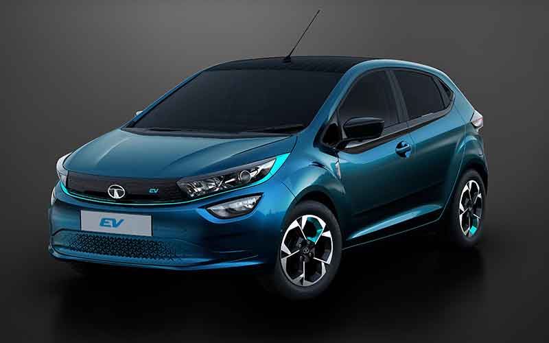 Tata Altroz EV Exterior Image