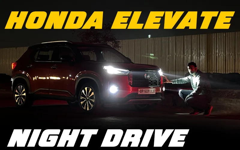 Honda Elevate Projector Headlamps & Parking Camera Review At Night | The Sensible Review | Mar 2024