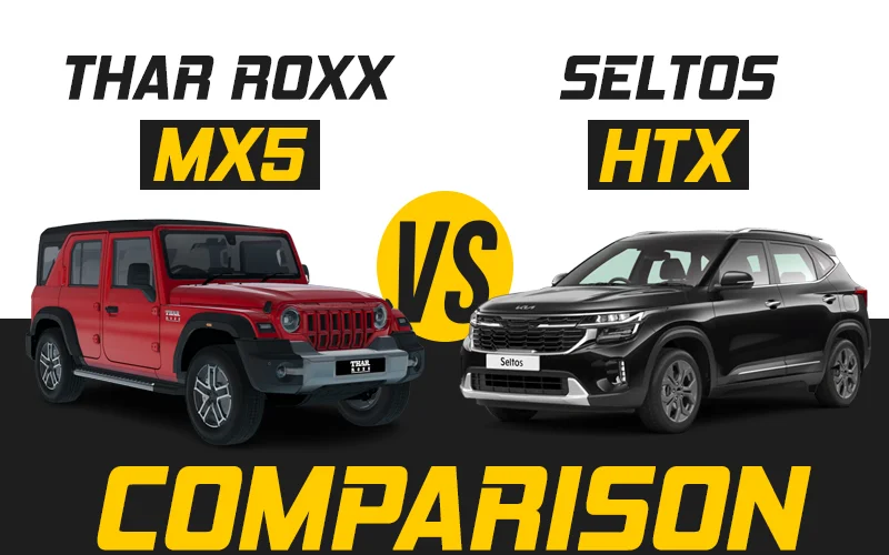 Mahindra Thar Roxx vs Kia Seltos | Which Car Is More Value For Money?