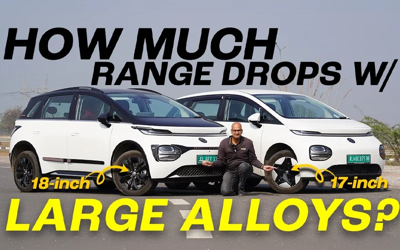 Impact Of Larger Wheels On Range: 17-in Steel vs 18-in Alloy (Real-world Range Test Of MG Windsor)