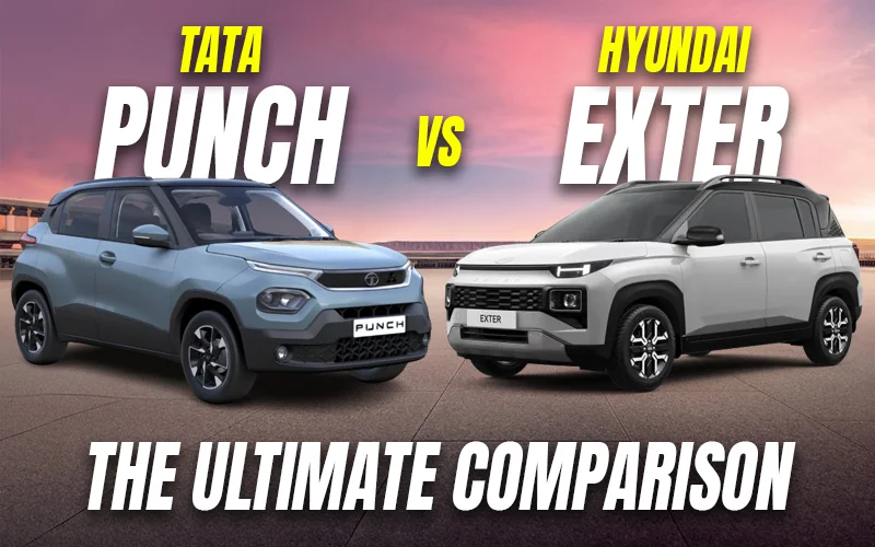 Tata Punch vs Hyundai Exter Sub Rs. 10 Lakh Battle | Which Car Is More Value For Money?