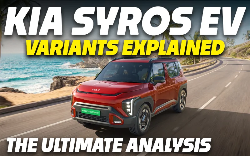 Kia Syros EV Variants Explained | Which Variant to Buy? HTK, HTK+, HTX, HTX+, X-Line