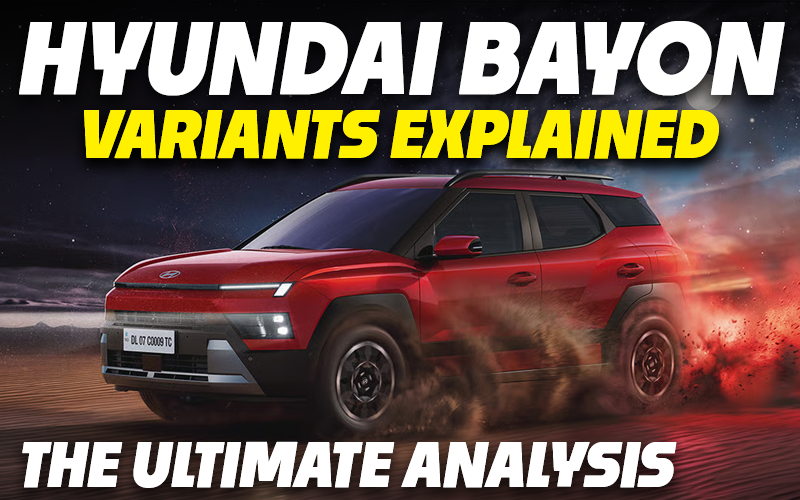 Hyundai Bayon Variants Explained | HX2, HX3, HX3+, HX5, HX6, HX8, HX10