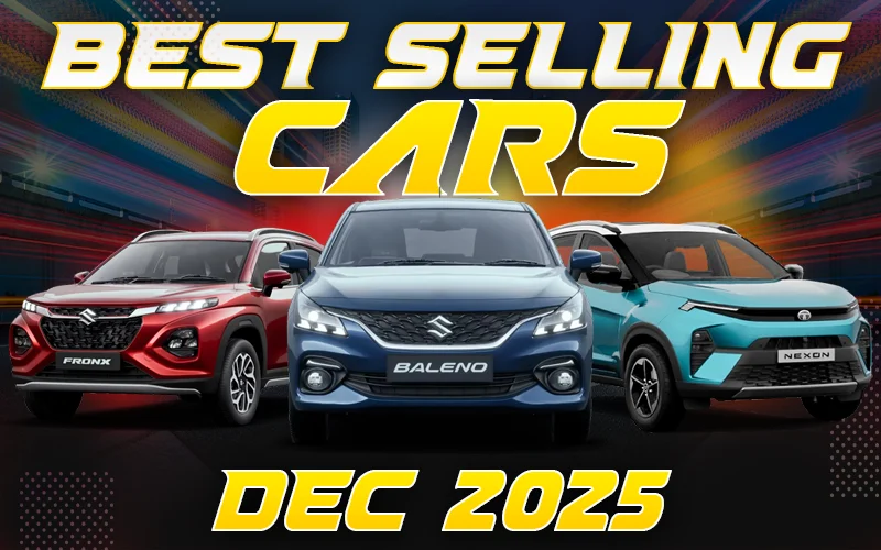 Top 25 Best-Selling Cars in India December 2025