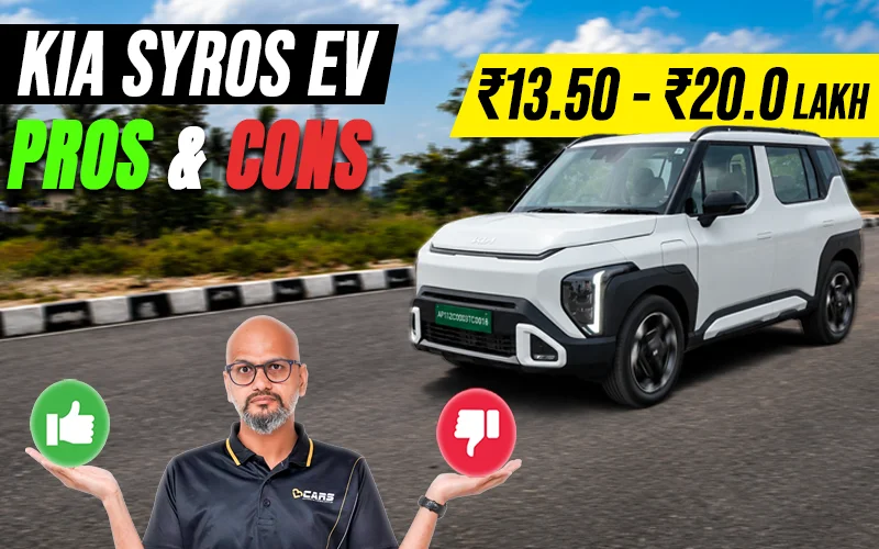[MOST DETAILED] Kia Syros EV Pros & Cons Wala Review (₹13.50 - ₹20.0 lakh) | V3Cars