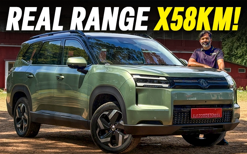 Hector Tomahawk EV Quick Range Test & First Drive Review