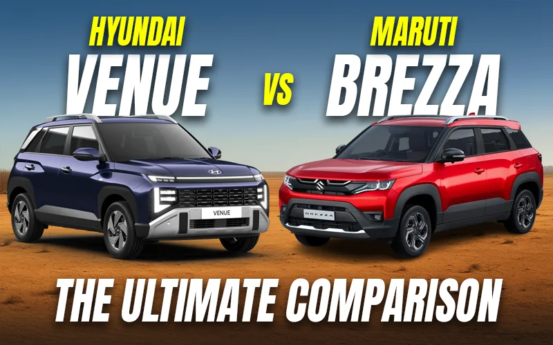 Hyundai Venue vs Maruti Arena Brezza Sub Rs. 10 Lakh Battle | Which Car Is More Value For Money?