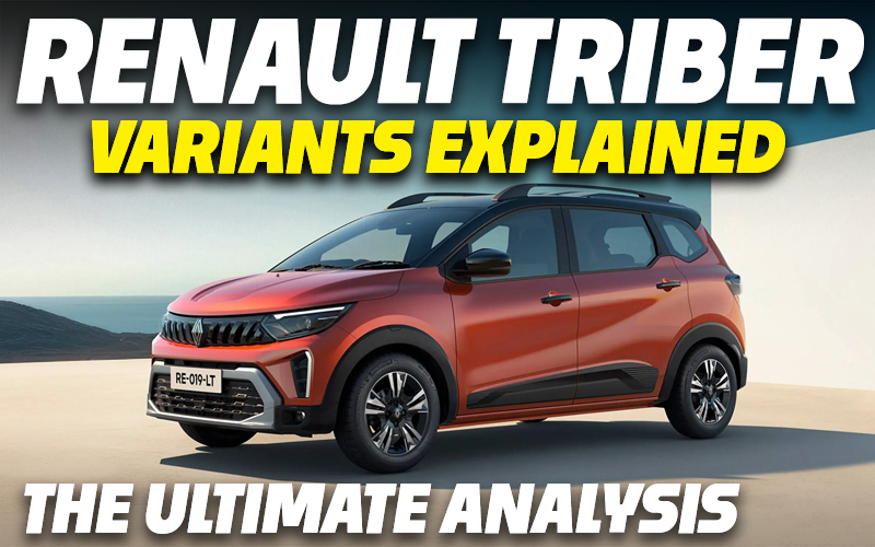 Renault Triber Variants Explained | Authentic, Evolution, Techno, Emotion