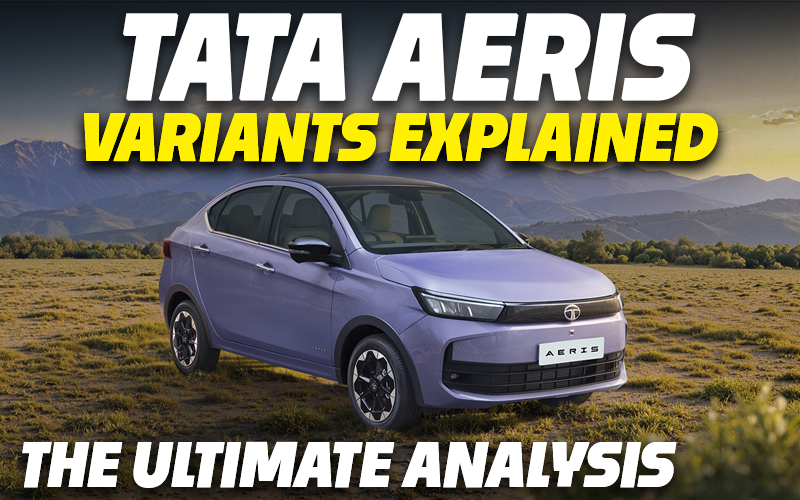 Tata Aeris Variants Explained | Smart, Pure, Pure+, Creative, Accomplished