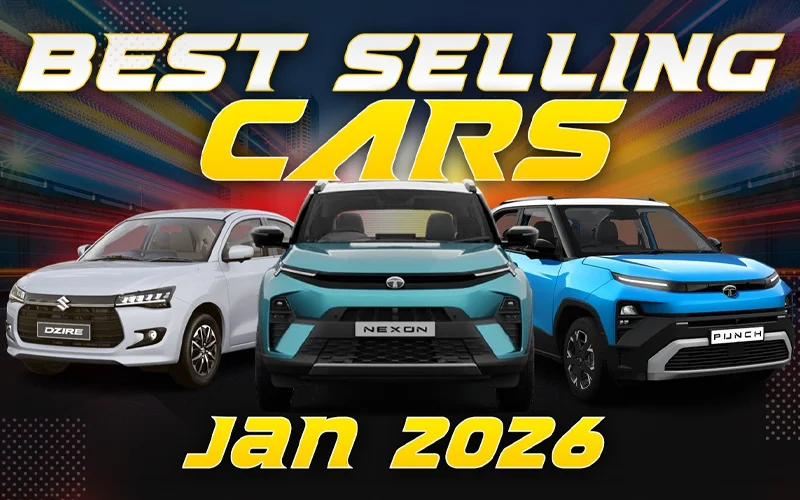 Top 25 Best-Selling Cars in India January 2026