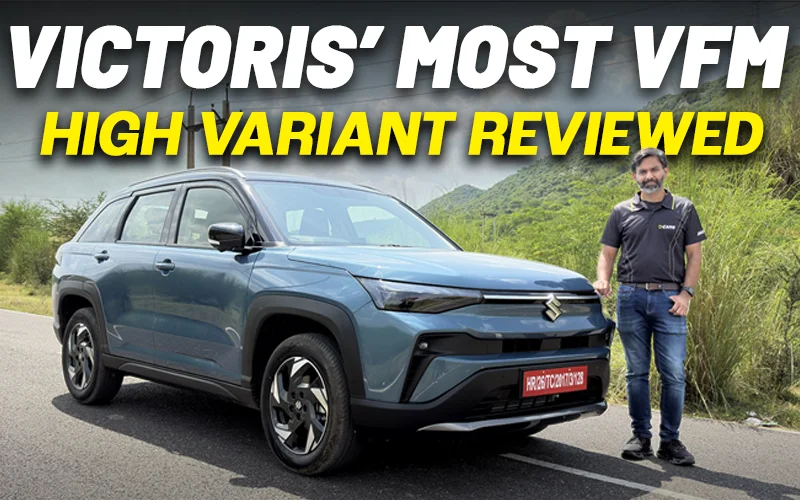 Maruti Victoris First Drive Review | Is Rear Seat Space A Concern? | Peppy Engine | Excellent Ri..
