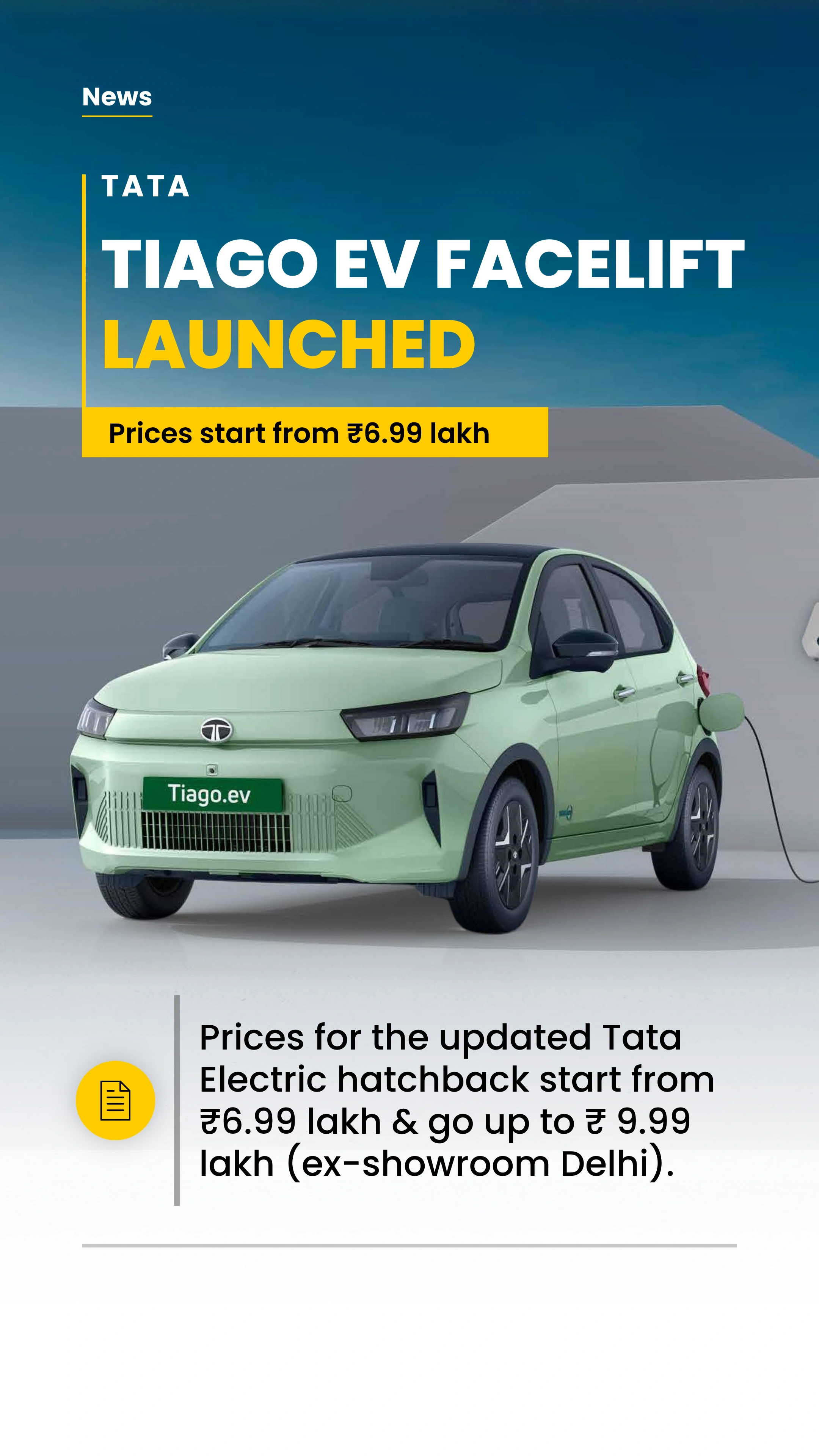 Tiago EV Launched